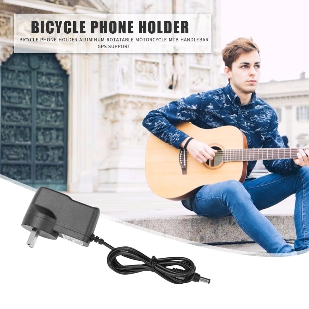 Guitar effect pedal power with 1 to 4 way cable dc 9v 1a power adapter