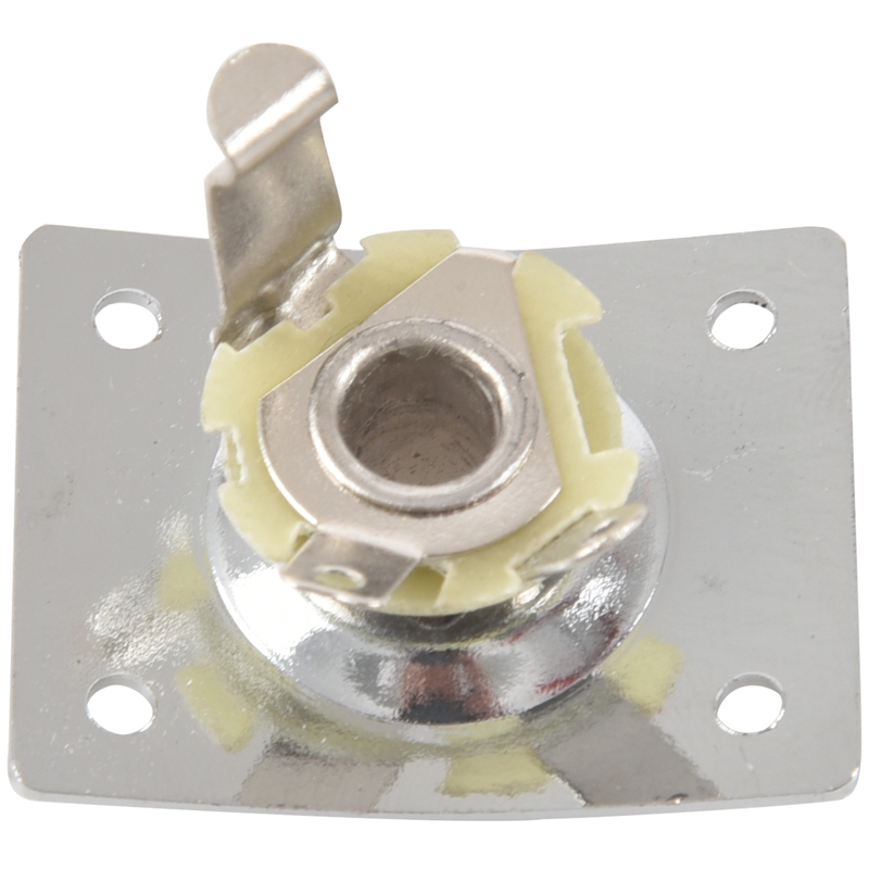Chrome Plate Space E-output Socket for Electric Guitar