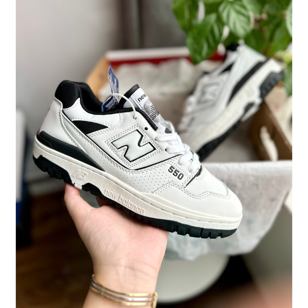 Giày new balance 550 ‘oreo’, giày nb 550 white black- giày nb 550 trắng đen bản cao cấp full size 36-44