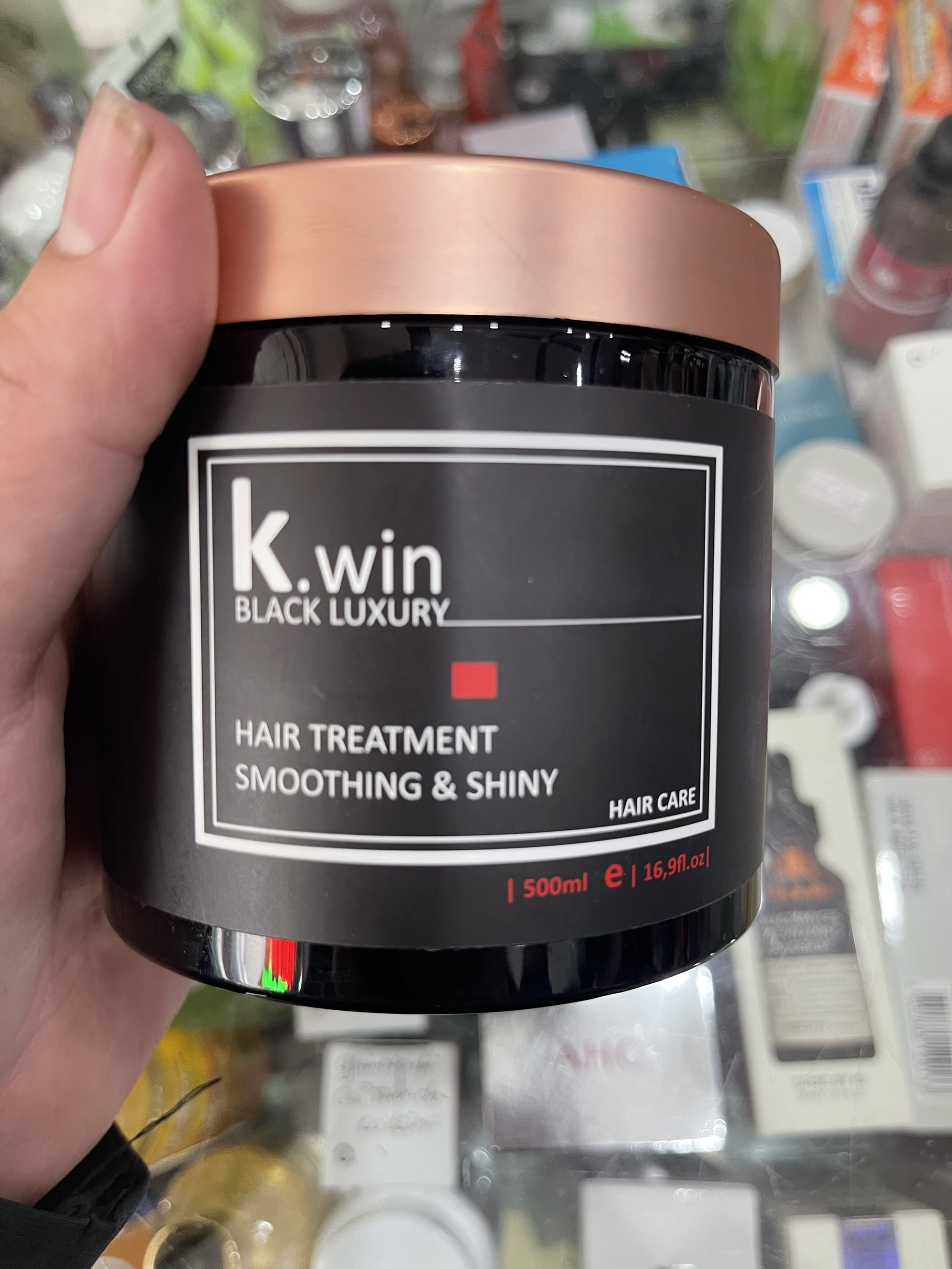 Kem hấp ủ kwin black luxury phục hồi tóc hư tổn 500ml