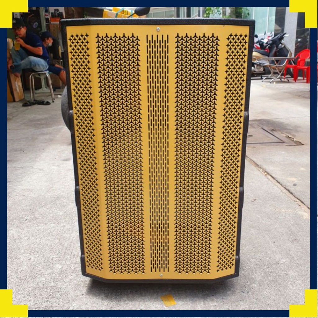 Vỏ thùng loa 40 4 tấc đơn lưới aray