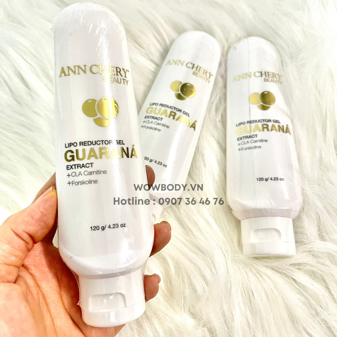 Kem tan mỡ GUARANA Ann chery 120gr