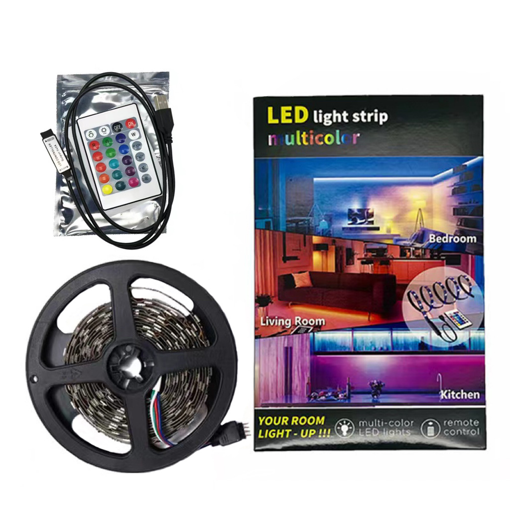 Đèn Led dây RGB 7 màu cuộn 5m