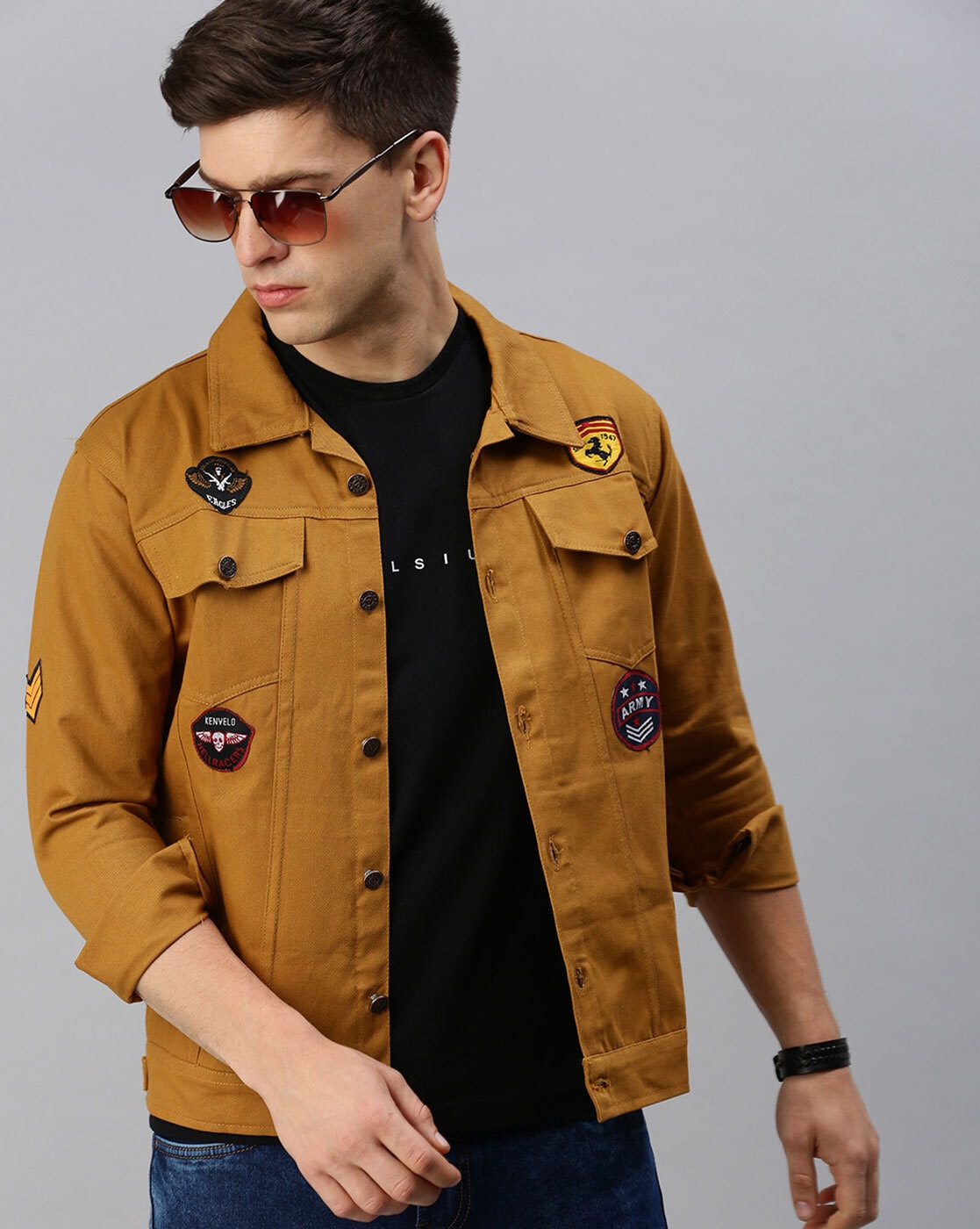 Men's%20Khaki%20Denim%20Jacket%20With%20Badges%20By%20Knockout%20Denims%20-%20Image%203