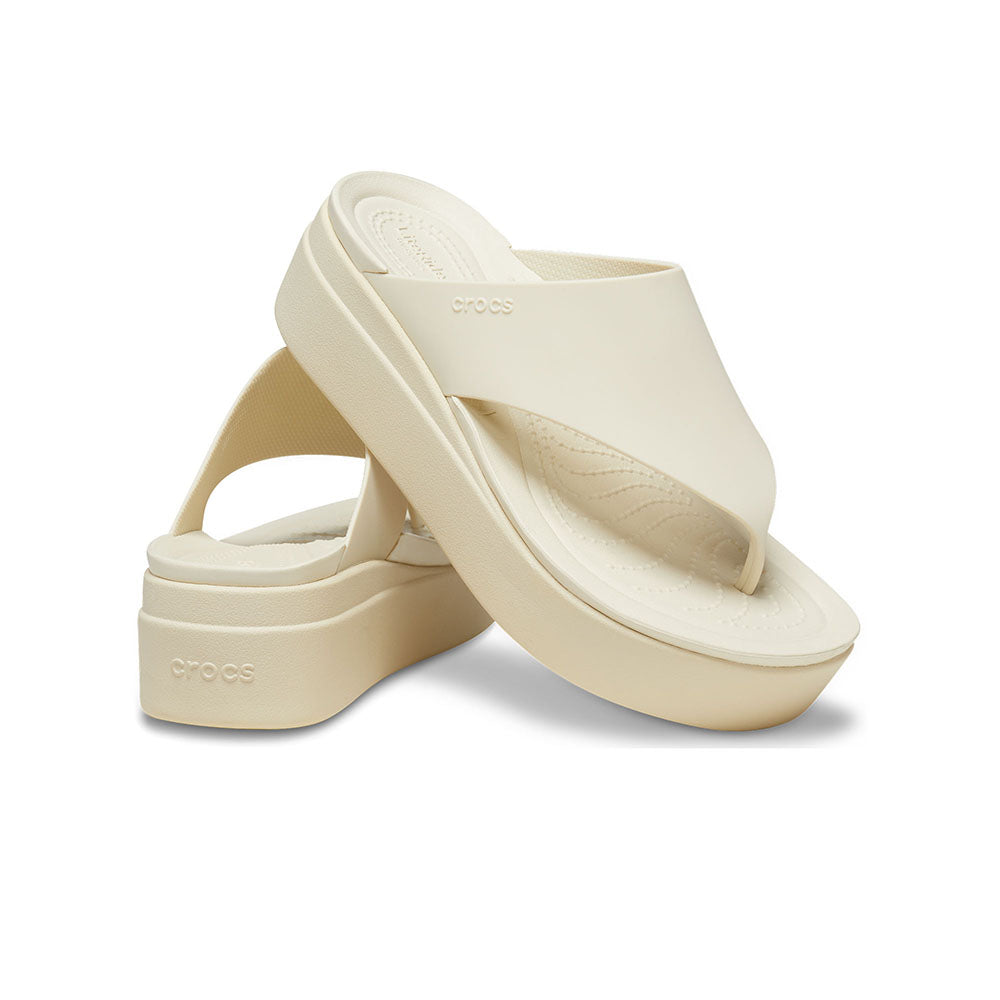 Dép xỏ ngón đế xuồng Nữ Crocs Brooklyn - 208727-2Y2