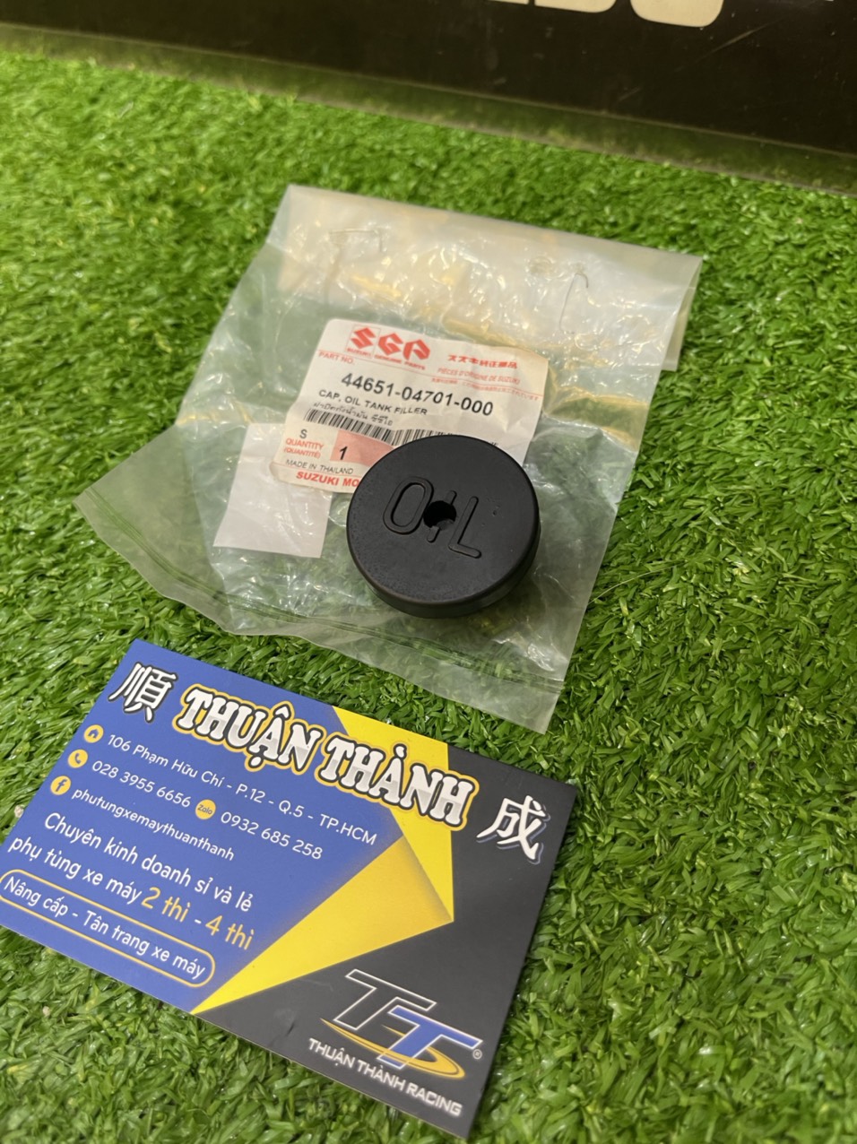 Nắp nhớt pha sport zin - Xipo - Satria - RGV