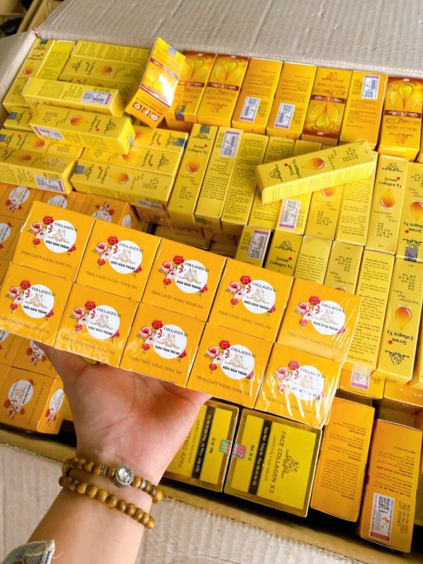 KEM KÍCH TRẮNG COLLAGEN ĐÔNG ANH X3