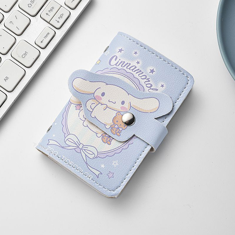 cinnamoroll card sleeves Roffatide Anime Women Girls Plush Photocard Holder with Keychain Cute Cartoon Photo Holder ID Credit Band Card Protector Stainery : Toys & Games a new installment of the Dreaming Angel Series Sanrio Card Bag Pu Leather