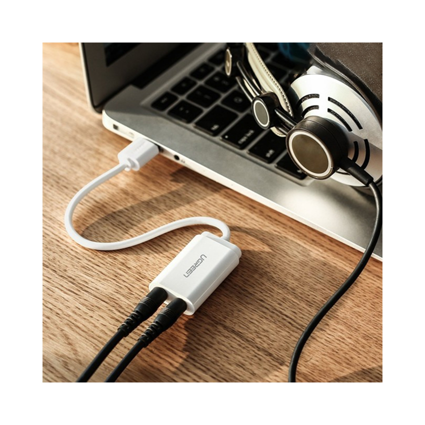 CARD SOUND USB 2.0 TO 3.5MM UGREEN 30143
