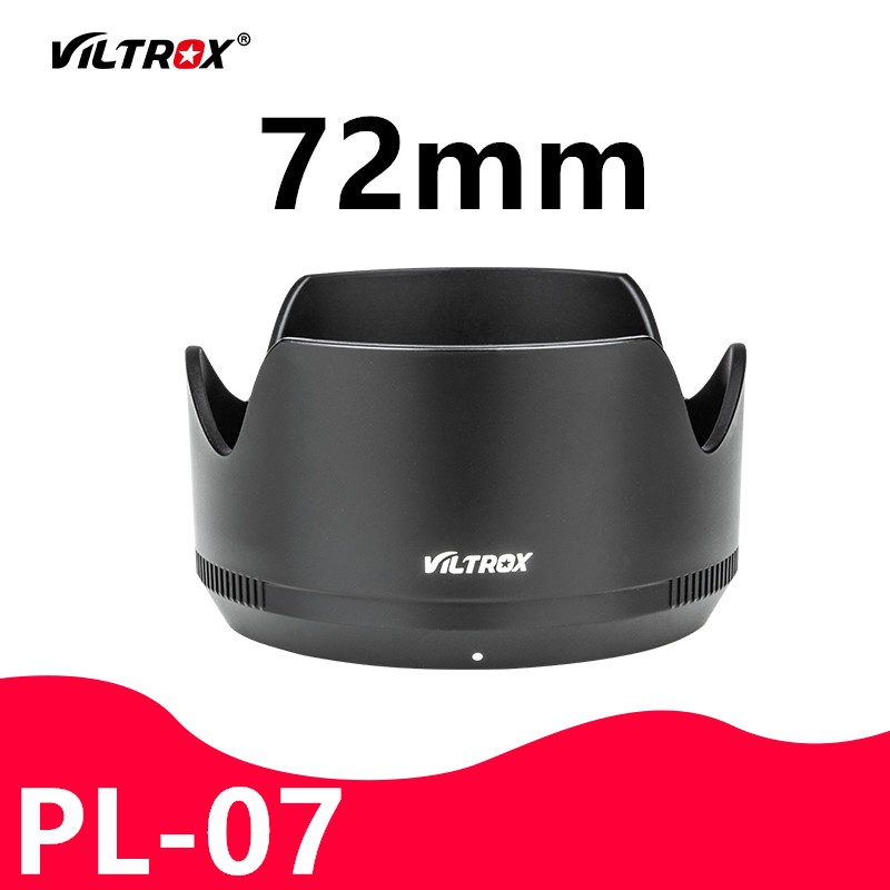 Pl-07 lens hood 72mm diameter compatible with 85mm i and ii