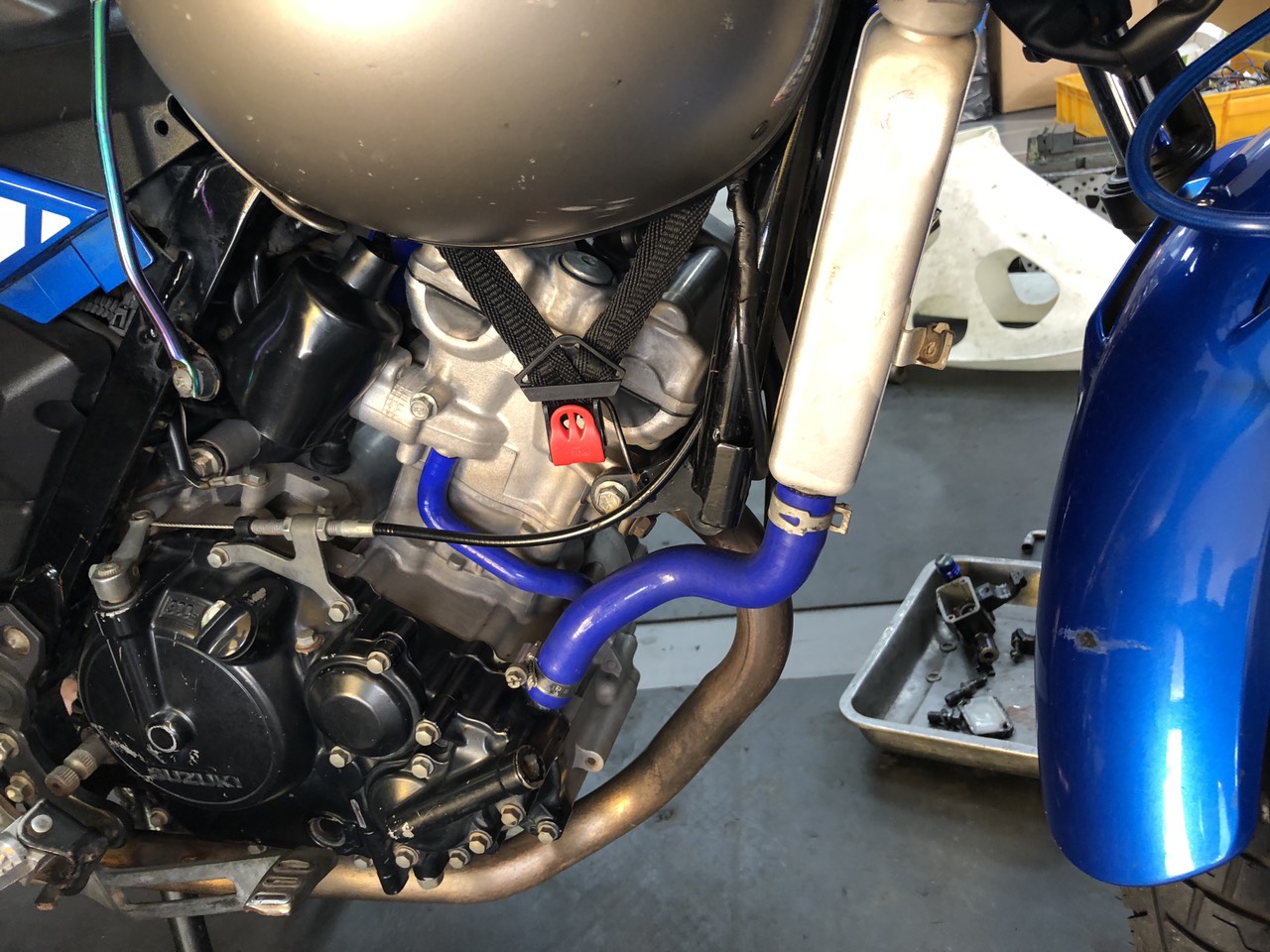 Ống nước SamCo cho Ex135/Ex150/Winner/Sonic/Satria/Raider/PCX/VAIRO/AB