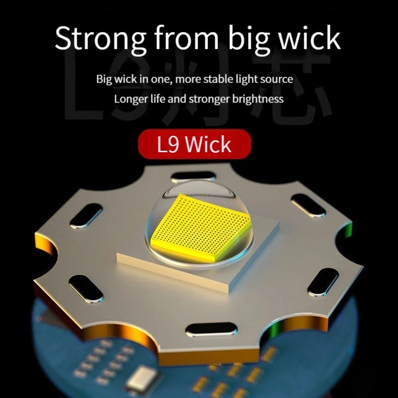 lwrpv109tcp3 Mini LED Flashlight USB Charging Light High Power Tactical Mode Flashlight Waterproof Outdoor Camping Emergency Flashlight