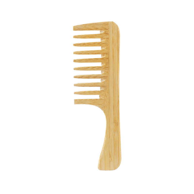 Yuanyan%201Pcs%20Natural%20Bamboo%20Wooden%20Hair%20Comb%20Anti-Static%20Afro%20Fork%20Combs%20For%20Women%20Round%20Wide%20Tooth%20Wood%20Comb%20Hair%20Brush%20women%20-%20Image%206