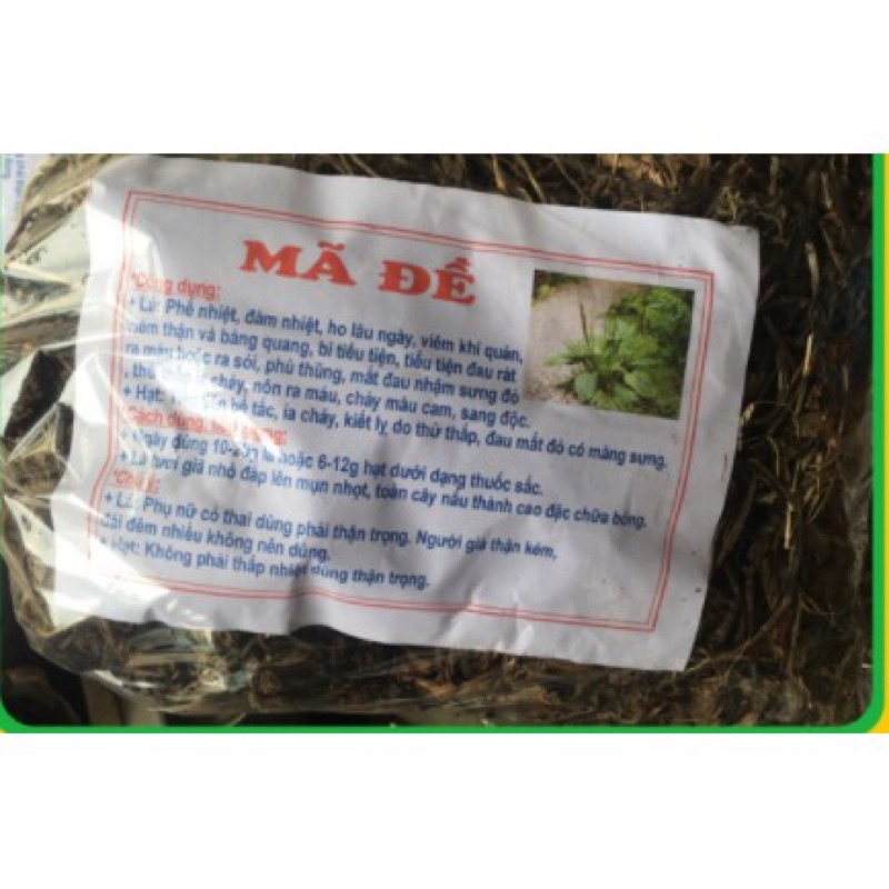 Cây mã đề khô 1kg