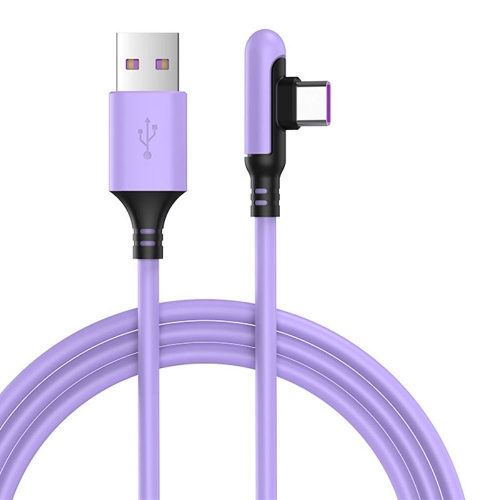 495HS Adapter Fast Charging Charger Liquid Data Cable Phone Accessories 90 Degree Elbow Charger Wire Mobile Phone Cord USB Type C Cable Quick Charger Wire Fast Charging Cable