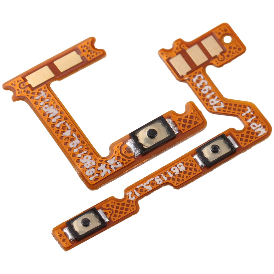 For Galaxy A20S 1 Pair Power Button & Volume Button Flex Cable (Hua jia kang department store)