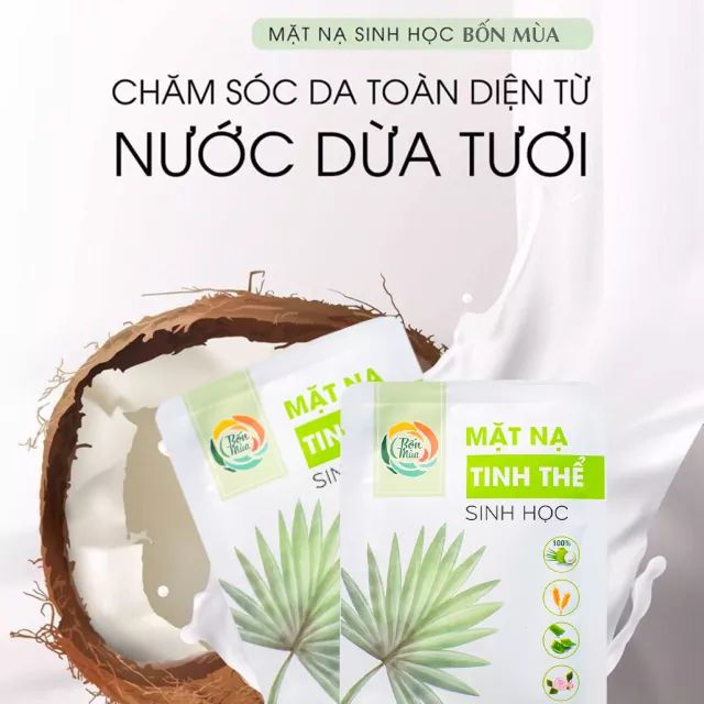 [HCM] Mặt nạ tinh thể sinh hoc - 1 hộp 5 miếng