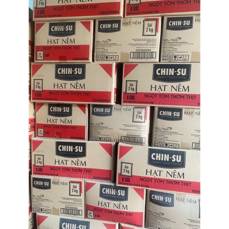 Hạt nêm ChinSu 1kg8 Ngọt Tôm Thơm Thịt (DATE MỚI)