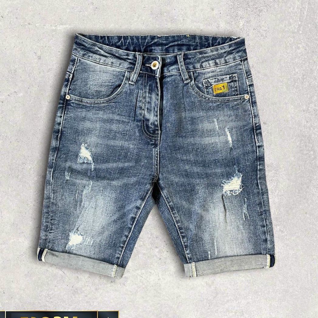[HCM]Quần shor jean nam co giãn cao cấp - quần short jean nam phối rách hiện đại - quần short nam hàn quốc vải jean mềm co giãn tốt thiết kế đơn giãn hợp thời trang binstore94 bs234