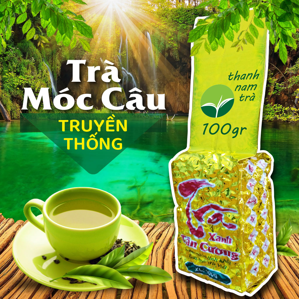 Trà móc câu truyền thống 100g chè Thái Nguyên Tân Cương trà xanh đặc sản trà bắc trà mạn, bảo hành 6 tháng đổi trả