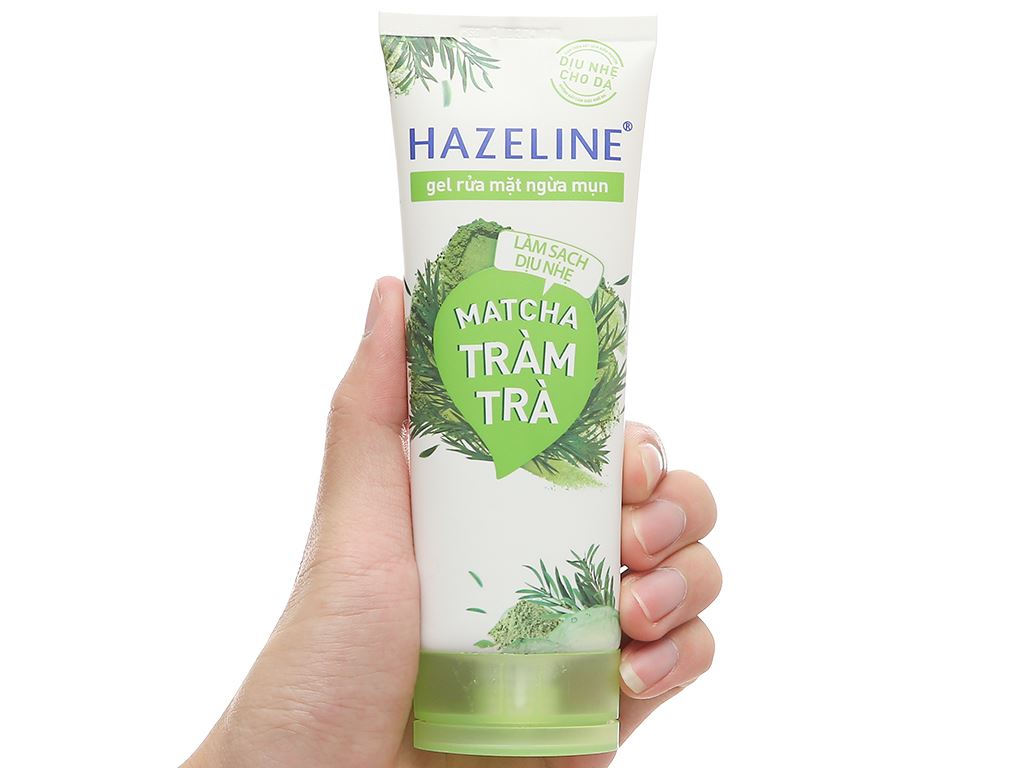 Sữa Rửa Mặt Hazeline Matcha Tràm Trà Chai 100G