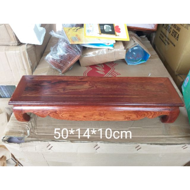 Đế kê khung ảnh thờ gỗ hương 35cm