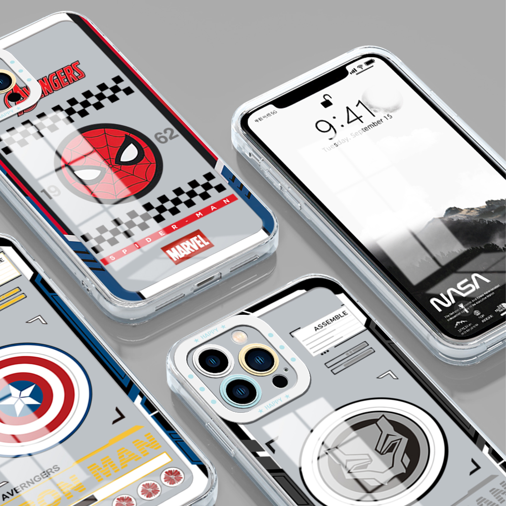 YYDS%20for%20Samsung%20A06%20Back%20Cover%20Marvel%20Iron%20Man%20Transparent%20Crystal%20TPU%20Soft%20Thin%20Phone%20Cover%20-%20Image%206