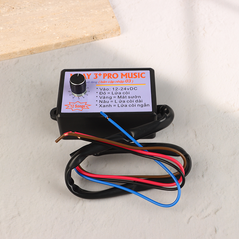 12V-24V 12 Sound Musical Electronic Horn Controller 3+Pro Horn Speaker ...