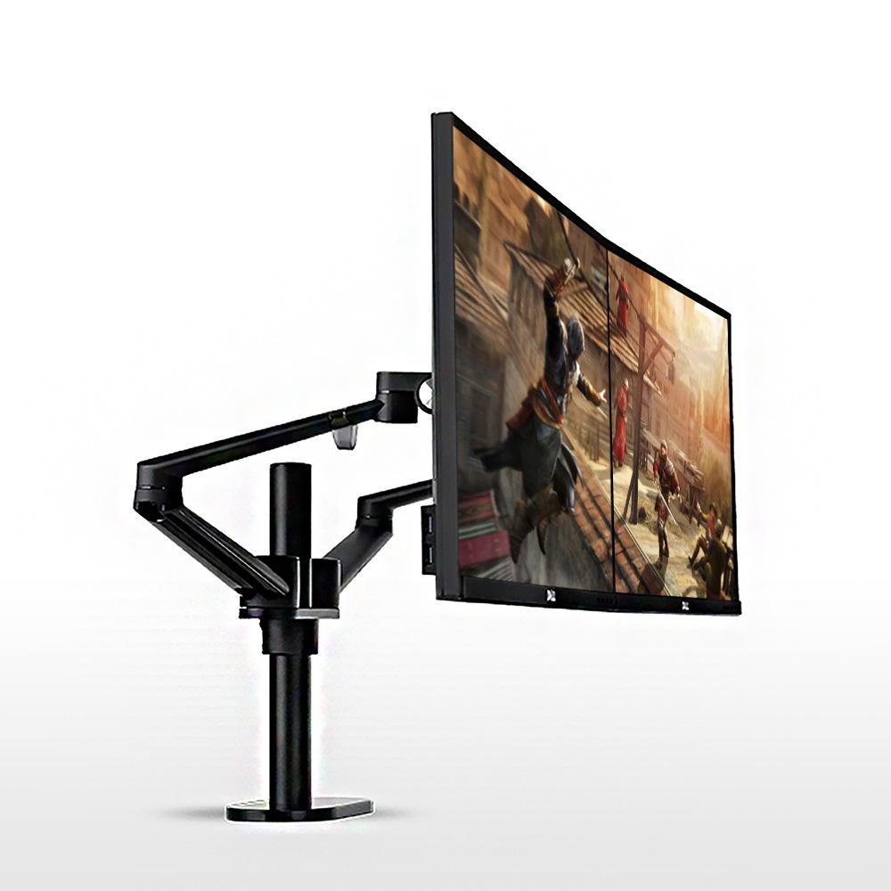 ROCOTECH Dual Monitor Stand for 1732” LCD/LED Display Aluminum Dual