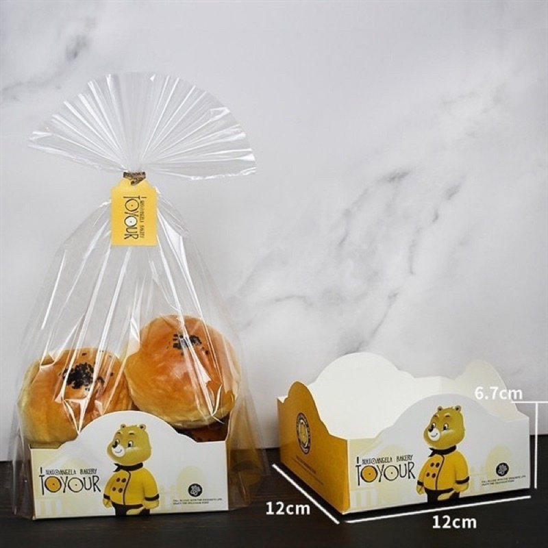 Túi & Đế giấy thành thấp đựng bánh,kẹo,cookie ,quà (mẫu ngẫu nhiên) ( Nguyên Liệu Làm Bánh ThiVu Mart )