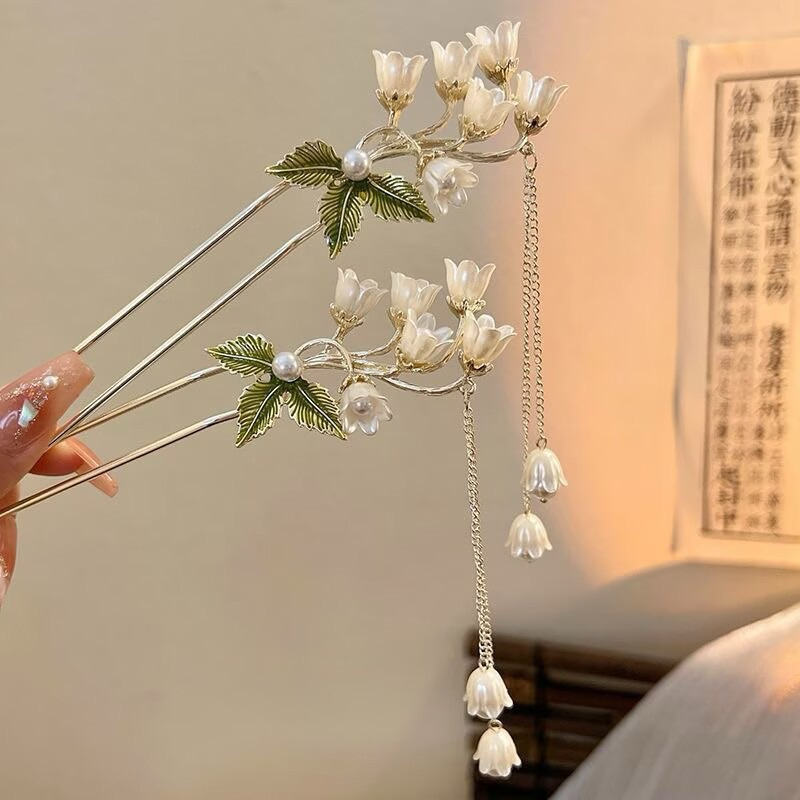 Trâm cài tóc phượng hoàng phụ kiện tóc cô dâu