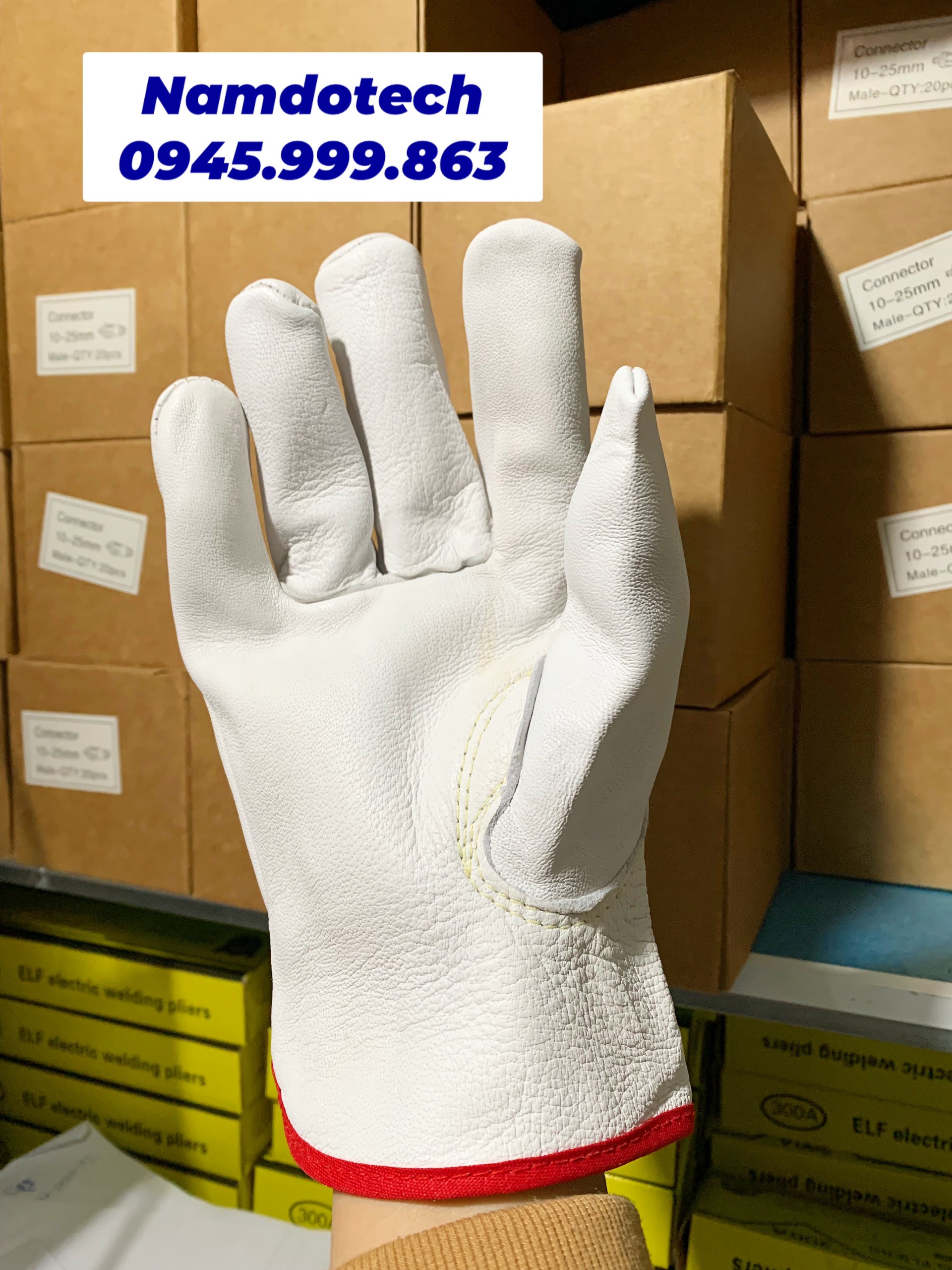 GĂNG TAY DA DÊ MỀM DỄ THAO TÁC D332 MALLCOM