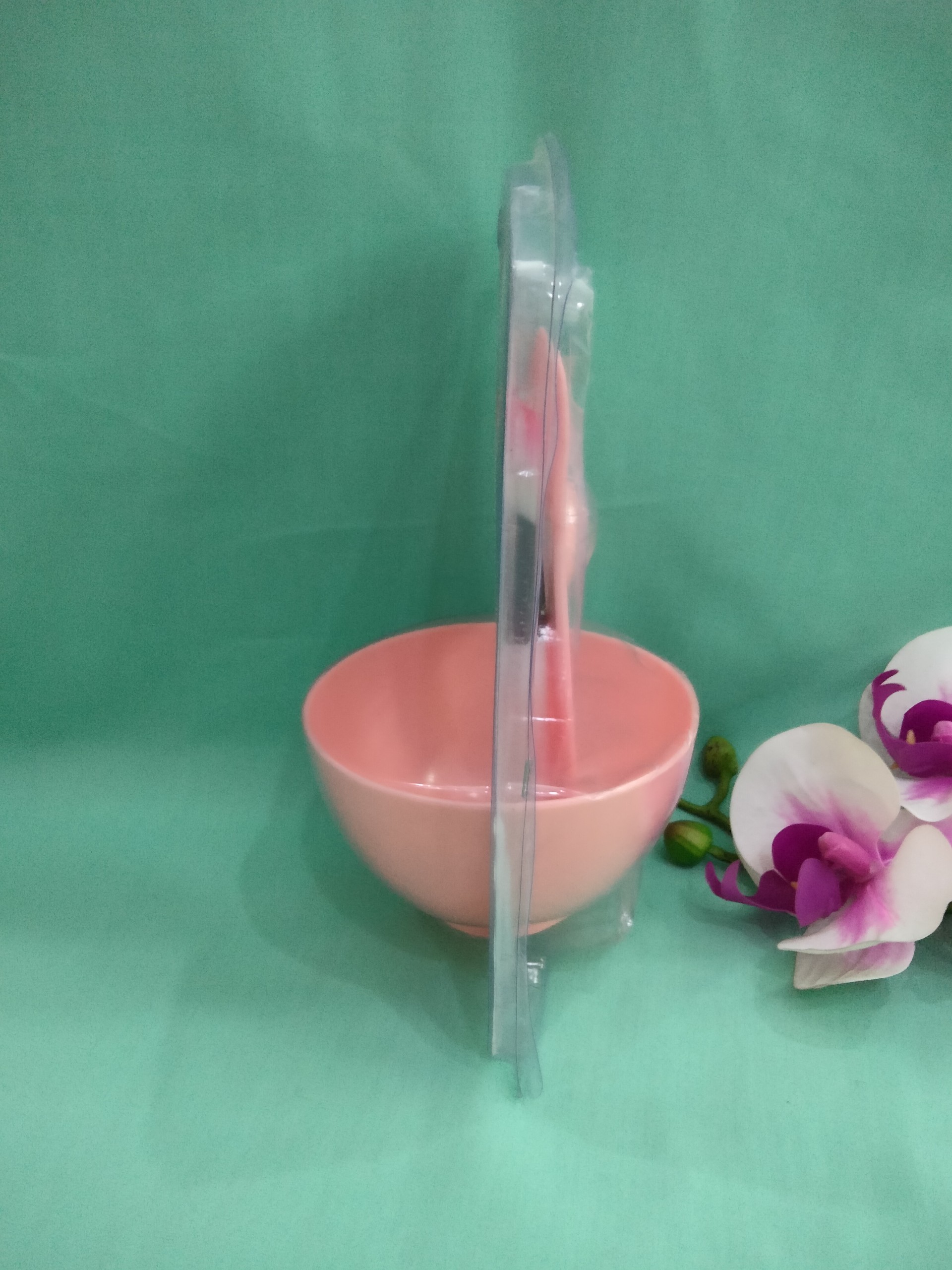 Bộ dụng cụ dùng để pha bột đắp mặt nạ - Trường Thọ, TĐ