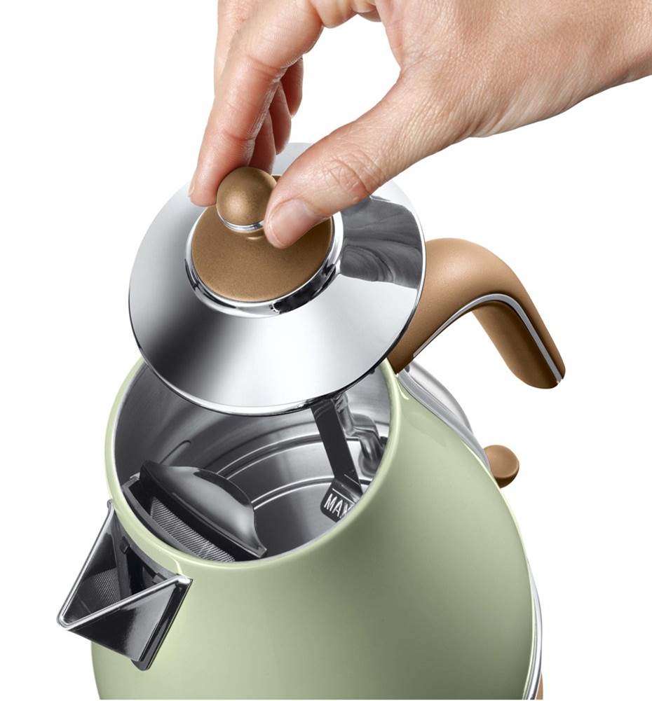 DELONGHI KBOV2001 ICONA VINTAGE 1.7L ELECTRIC KETTLE, KBOV2001.GR