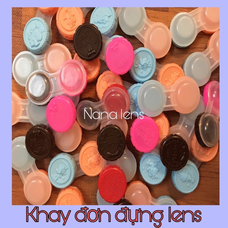 (1 khay) Khay đựng lens mini tiện lợi