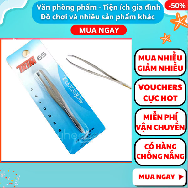 Combo 2 cây nhíp loại tốt hiệu Trim giá rẻ,Nhíp gắp mụn,Nhíp gắp linh kiện,nhíp nối mi,nhíp nhổ râu,nhíp nhổ lông, Aplusmart