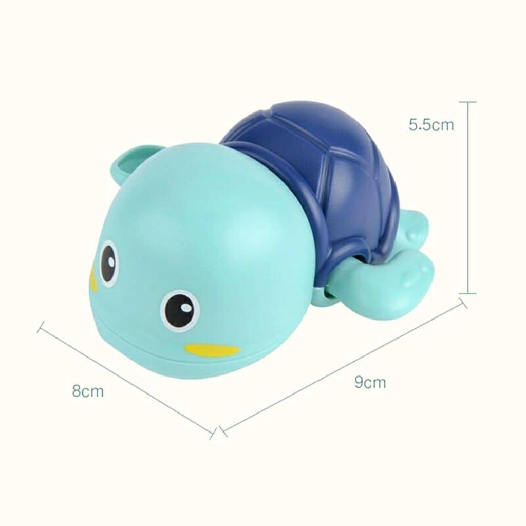 Rùa bơi vặn cót thả bồn tắm dễ thương cho bé