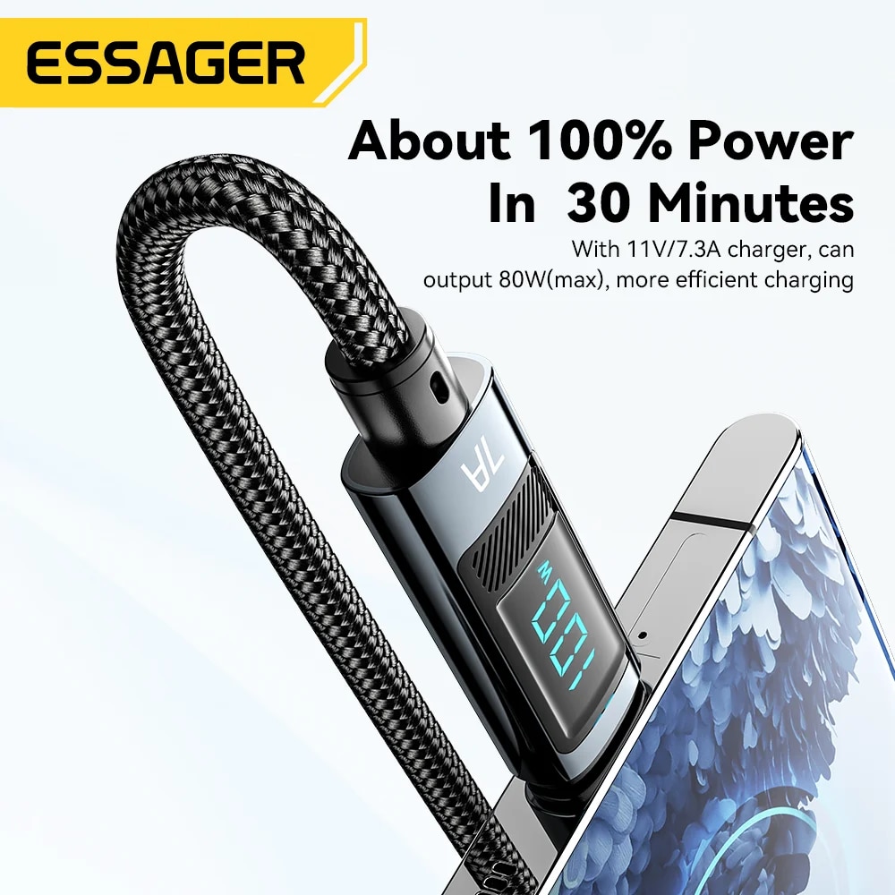 new%20style%20Essager%207A%20USB%20Type%20C%20Cable%20100W%20USB%20C%20Charger%20Data%20For%20Realme%20Huawei%20P40%2030%20Pro%2066W%20Fast%20Charging%20Wire%20Cord%20Samsung%20Xiaomi%20Poco%20-%20Image%205