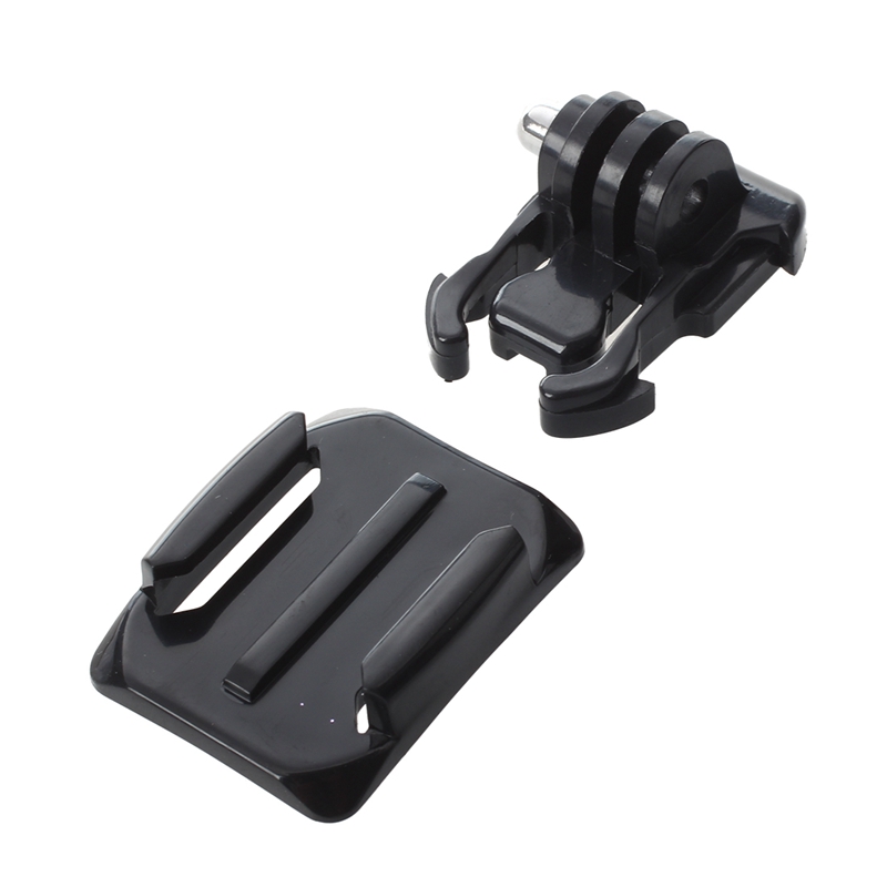 Helmet Curved Surface+ Sticker+Buckle Basic Mount for GoPro Hero 3 2 1 Camera