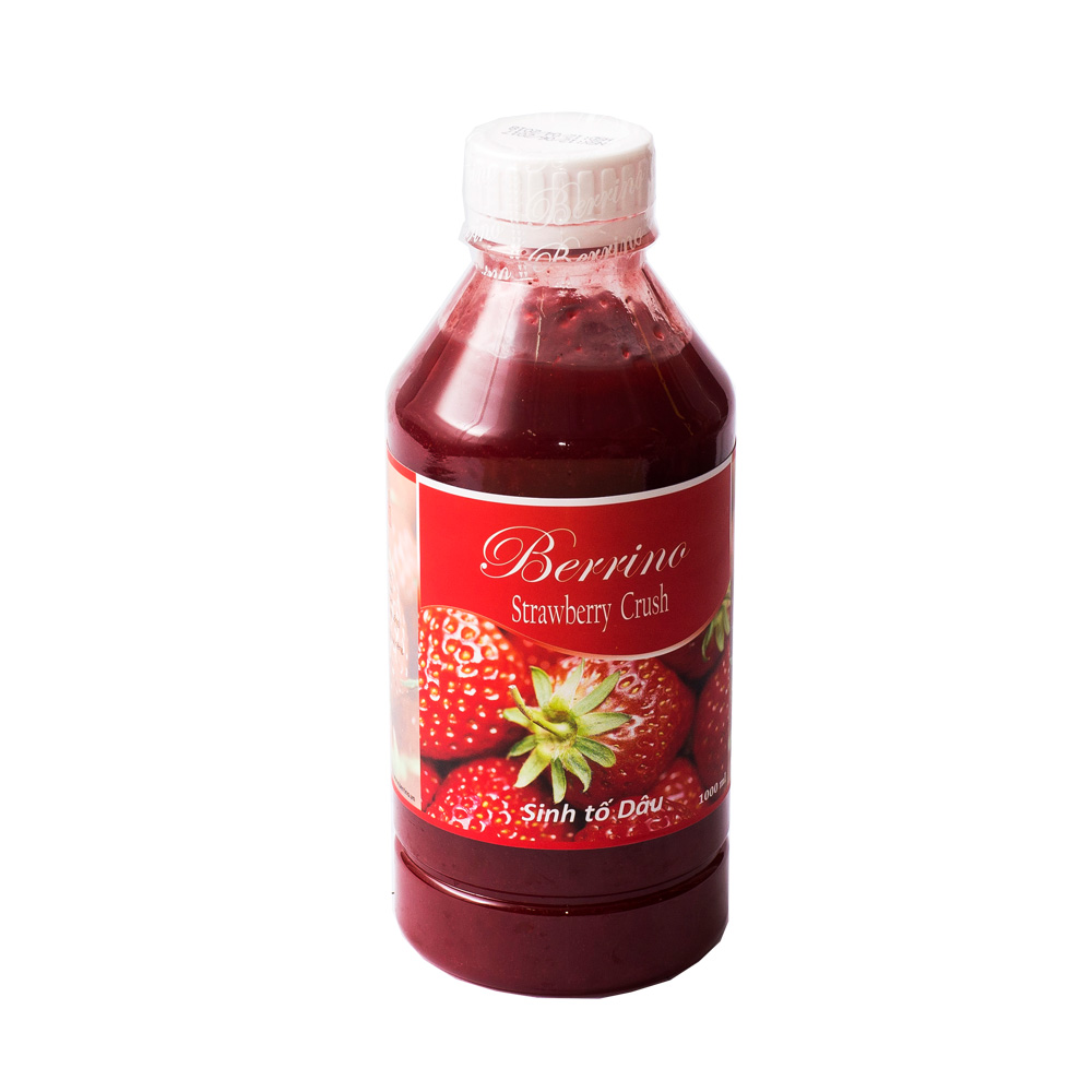 Sinh tố Berrino Đào chai 1L