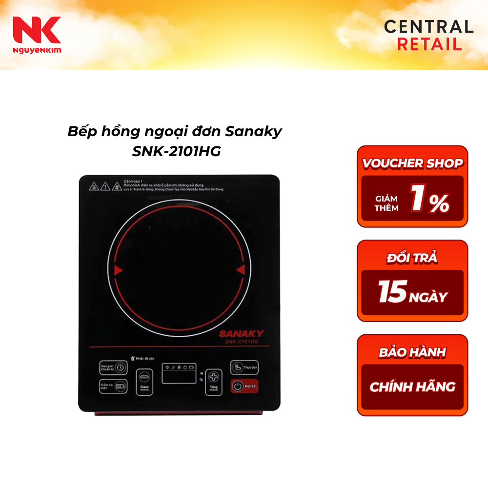 Bếp hồng ngoại Sanaky SNK-2101HG