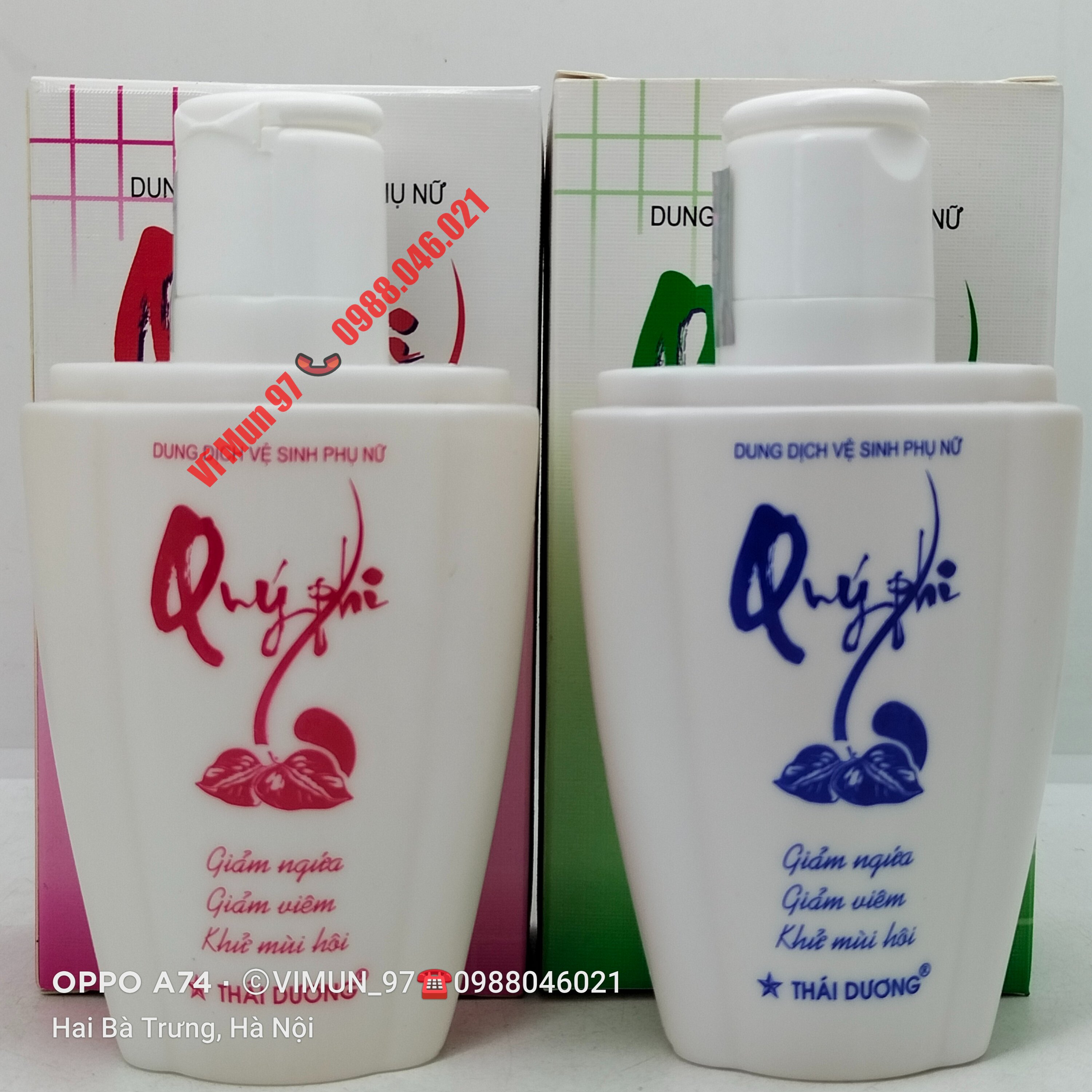 Dung dịch vệ sinh phụ nữ Quý Phi chai 120ml