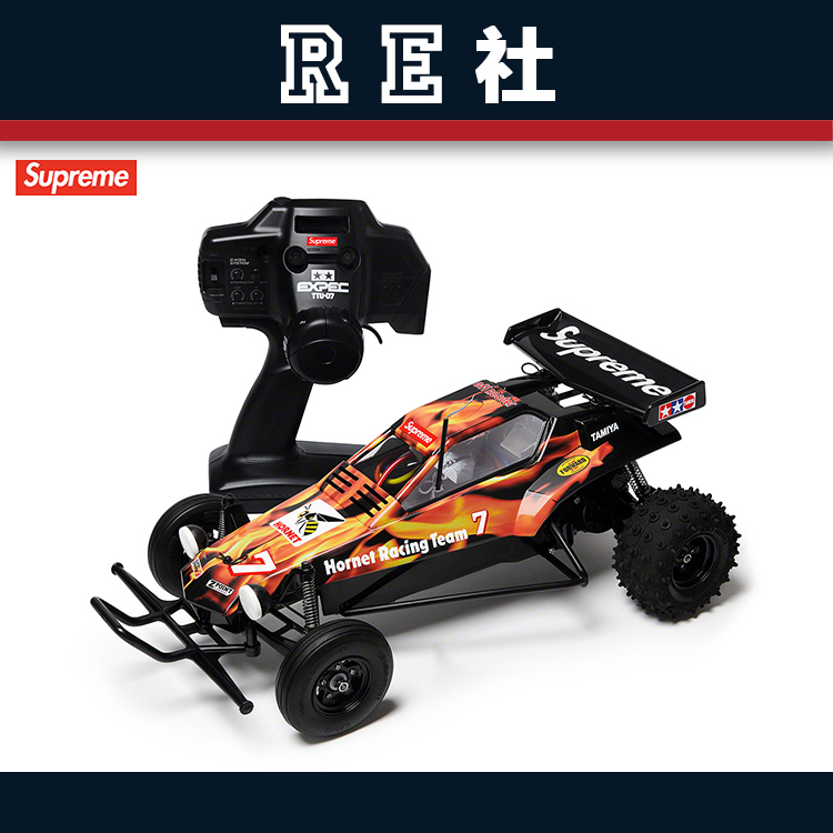 Supreme x tamiya Hornet RC carflames co-branded high-speed four