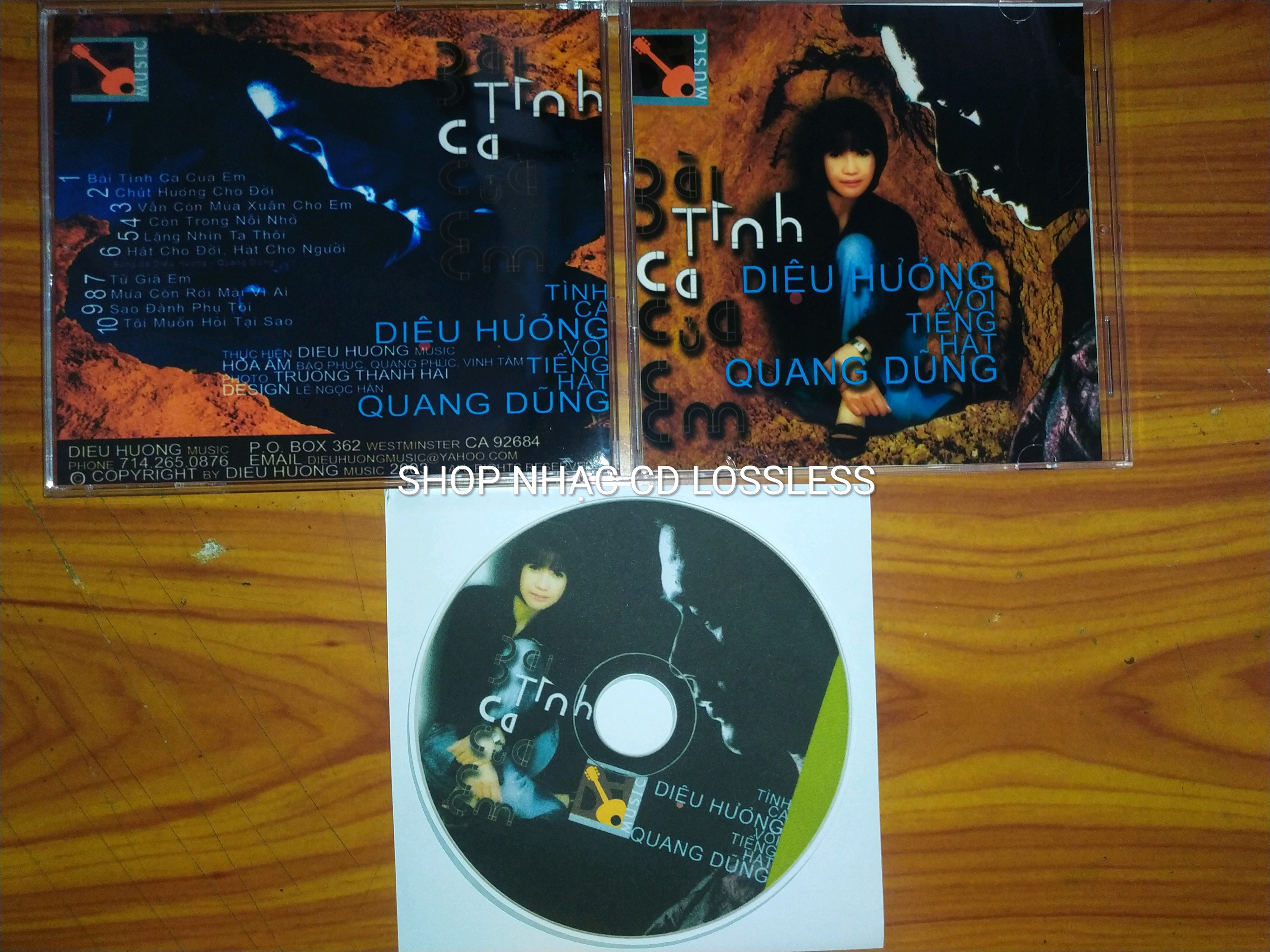Bộ 07CD TÌNH CA DIỆU HƯƠNG