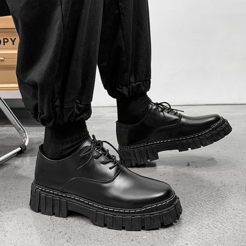 (VIDEO THẬT HÀNG TUYỂN CHỌN)  Giày Bốt dr martens JAM thấp cổ tăng chiều cao 6 cm