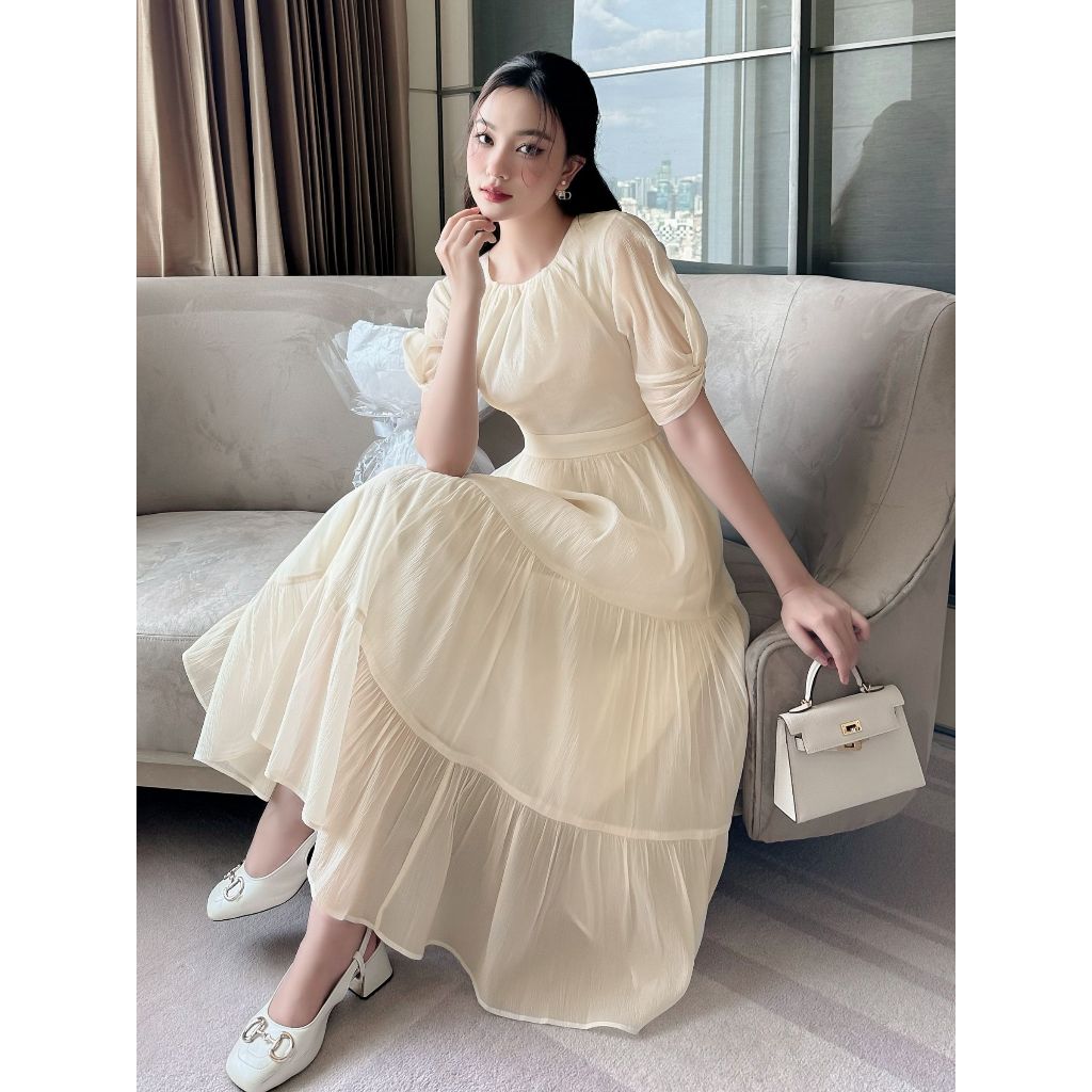 JOVEN Đầm Alice Cao Cấp Nhẹ Nhàng Nữ Tính