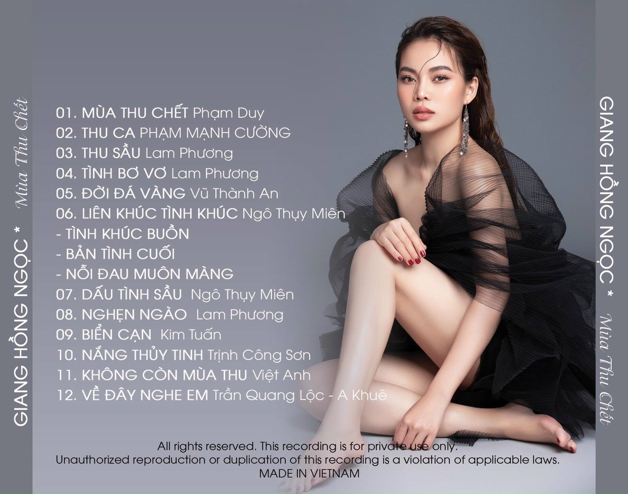 Giang Hồng Ngọc - Mùa Thu Chết (Cd phiên bản F1)