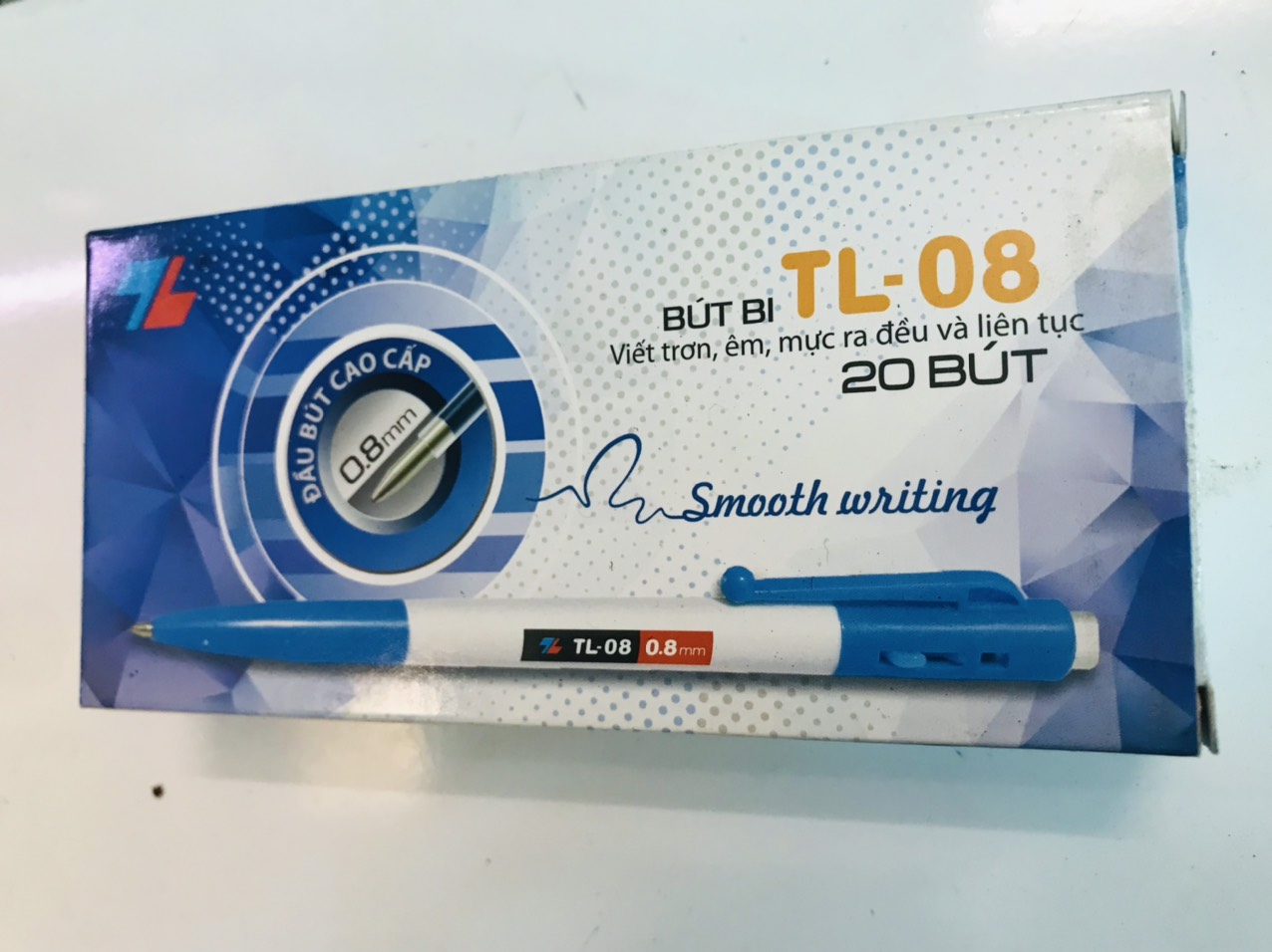 Bút bi Thiên Long TL 08 xanh,đỏ