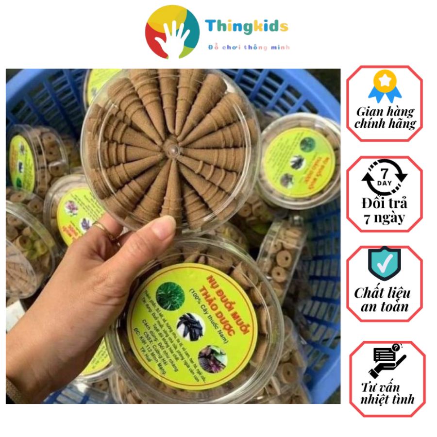 Trầm nụ đốt đuổi muỗi thảo dược - Thingkids