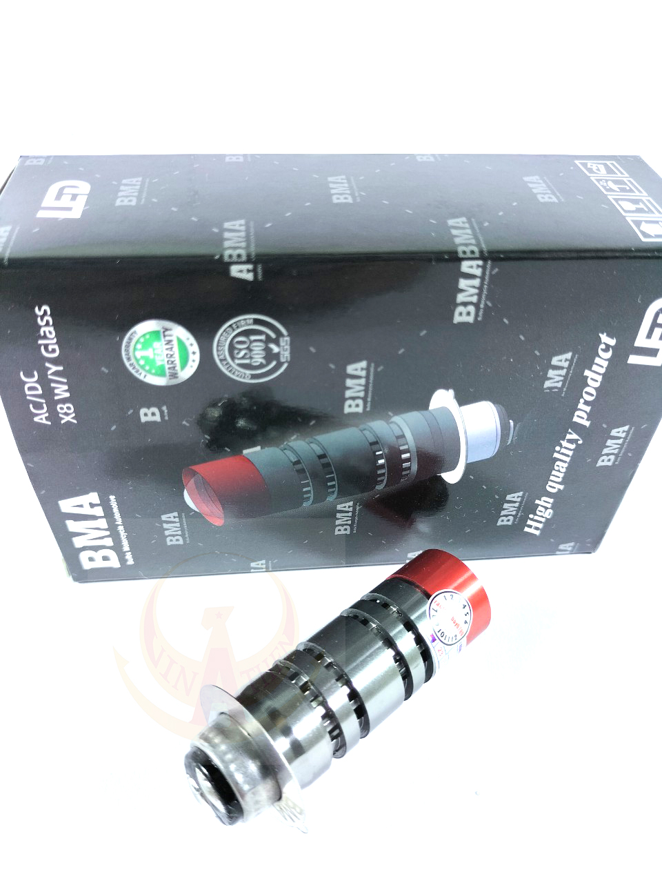 Đèn Pha Bi Cầu Chân M5 Hàng BMA Loại Tốt [ Cos Vàng - Pha Trắng ]
